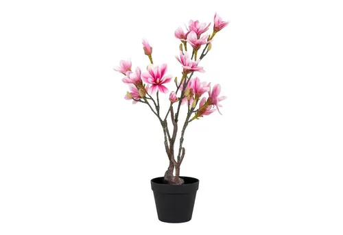 Künstliche Pflanze MAGNOLIA Baum H75cm - Blumen & künstliche Pflanzen, realistischer Look und pflegeleicht - ideal für jeden Raum.