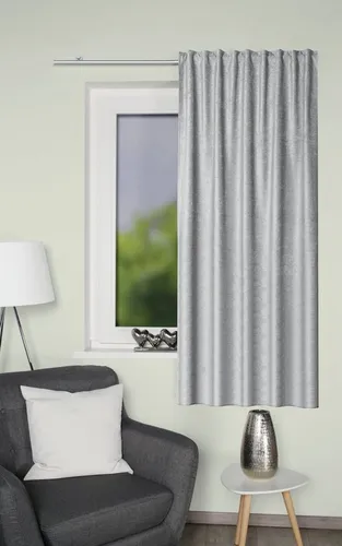 HOME WOHNIDEEN Vorhang THERMOCHENILLE, abdunkelnd und energiesparend - Thermovorhänge, energiesparend, kälte- und wärmeabweisend, ideal für ein angenehmes Raumklima und optimale Lichtkontrolle.