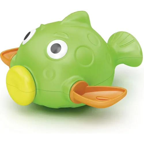 OKBABY Rollie - Schwimmender Kugelfisch, Badespielzeug für Babys und Kinder