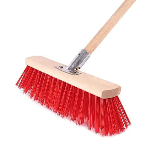 Besen Rot von Bauster