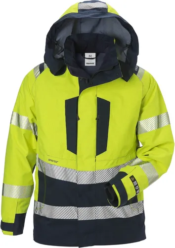 Fristads Kansas 125617-171 Flamestat High Vis GORE-TEX PYRAD® Jacke Kl.3 4095 GX - Sonstige Kategorie: Hochsichtbare GORE-TEX Jacke mit Flammschutz für maximale Sicherheit und Komfort bei der Arbeit.
