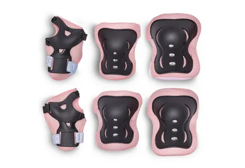 Apollo Protektoren-Set Schoner Set Kinder, Knie und Ellenbogenschützer Kinder, Protektoren (Ellenbogenschutz, Handgelenkschutz, Knieschutz), elastisch & verstellbar