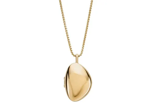 Skagen Damenkette Kariana Locket Edelstahl goldfarben von Skagen