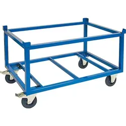 Robuster Rahmenroller mit 1000 kg Tragkraft - Dieser Rahmenroller überzeugt durch seine stabile Schweißkonstruktion und ist ideal für den professionellen Einsatz. Mit kugelgelagerten Vollgummireifen und praktischen Aufsetzhilfen.
