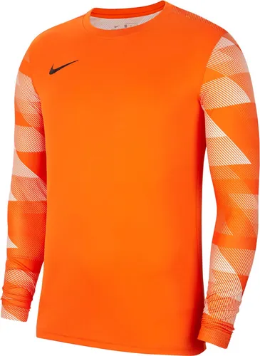 Nike Herren M Nk Df Park IV JSY LS GK Shirt, Safety Orange - Sportshirt mit Dri-FIT-Technologie für optimale Feuchtigkeitsregulierung und Mesh-Material am Rücken für zusätzliche Atmungsaktivität.