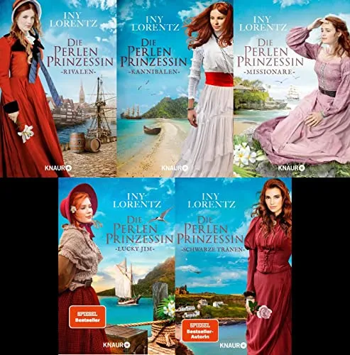 Die Perlenprinzessin: Band 1-5 inklusive exklusivem Postkartenset