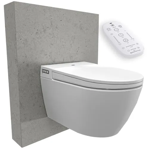 BERNSTEIN Dusch-WC 540 PRO - Einteilige Toiletten mit spülrandlosem Design, Bidet-Funktion, Sitzheizung und Sterilisator für hygienisches Frischwasser – ideal für Komfort und Sauberkeit.