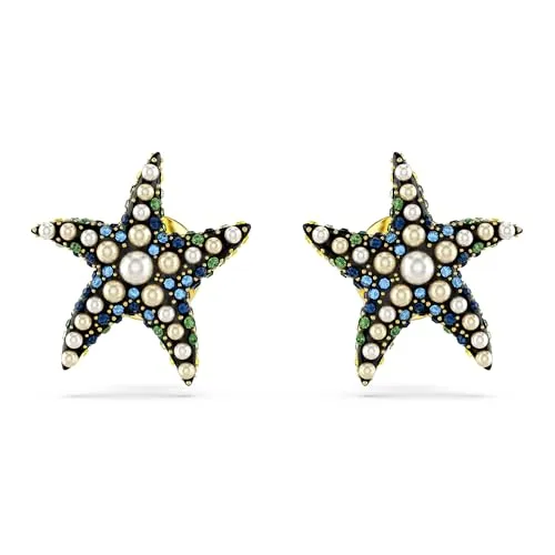 Gelbgold-Ohrringe von Swarovski