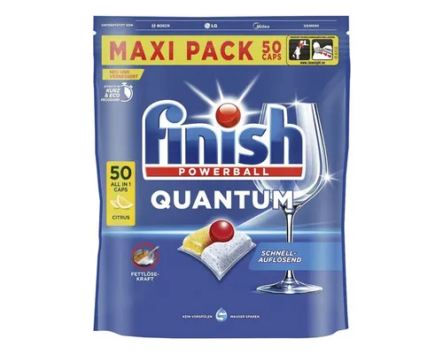 FINISH Quantum Citrus Spülmaschinentabs (50 Caps)