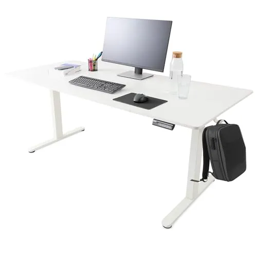 Arebos Schreibtisch Computer-Bürotisch 160 x 80 cm