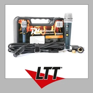 Dynamisches Mikrofon Power Dynamics PDM663 im Koffer