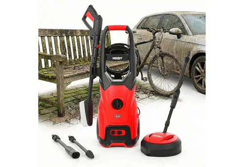 Hecht Hochdruckreiniger 160 bar mit Terrassen- & Waschbürste