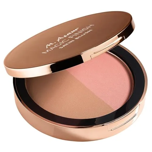M. Asam MAGIC FINISH Satin Blush Palette Dark Honey & Nude Flush (4g) – Hochpigmentierter Blush für einen frischen Teint - Entdecken Sie die Satin-Touch Blush Palette für einen perfekten Glow! Hochpigmentierte Farben sorgen für ein individuelles Make-Up mit sanften Übergängen – ideal für jeden Teint. Genießen Sie langanhaltende Farbbrillanz und mühelose Anwendung!