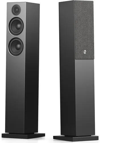 Audio Pro A38 Wireless Multiroom Aktiv-Stand-Lautsprecher, Paar, schwarz - Lautsprecher & Subwoofer, kabellose Multiroom-Technologie für flexibles Streaming in jedem Raum.