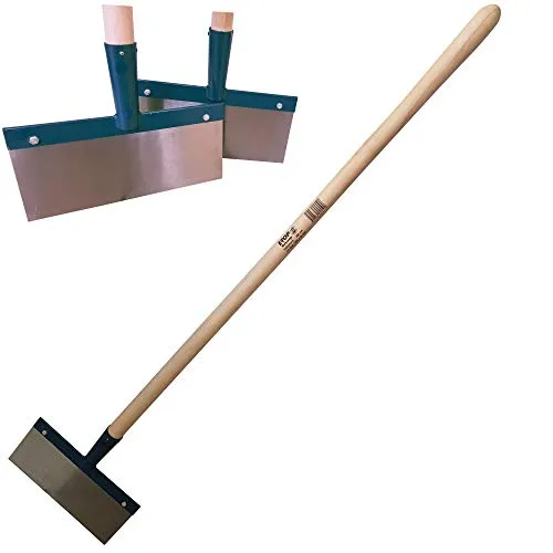 Stossscharre 300mm mit Stiel E-TOP