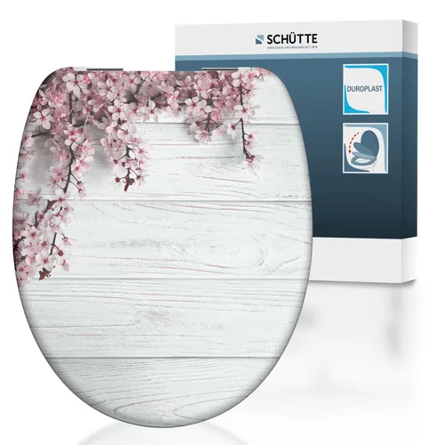 Duroplast WC-Sitz FLOWERS&WOOD mit Absenkautomatik