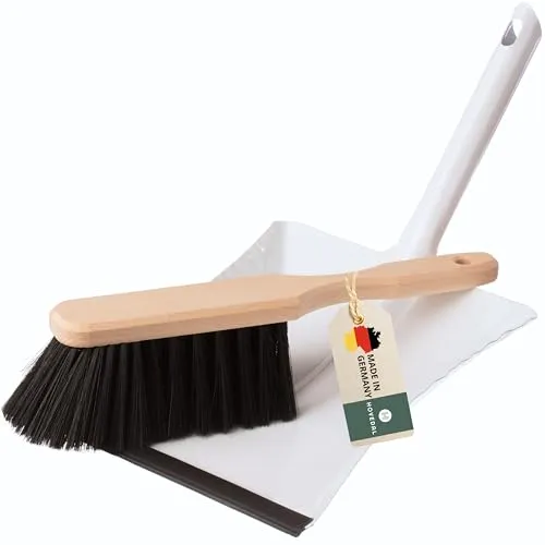 Kehrblech und Handfeger – Handbesen und Schaufel, Besen und Kehrschaufel, Kehrbesen und Kehrblech, Kehrset, Kehrschaufel Set, Kehrgarnitur Made in Germany