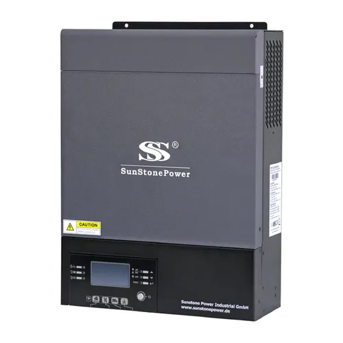 Sunstone 4KW 24V Solar Batteriewechselrichter All-in-One MPPT Inverter mit WLAN - Multifunktionaler Wechselrichter mit integriertem WLAN zur Fernüberwachung. Flexible Installation ohne Batterie möglich, ideal für verschiedene Energieszenarien.