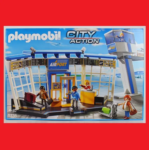 Playmobil 5338 City Action Flughafen mit Tower