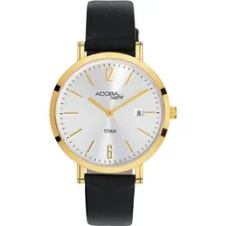 ADORA AS4618 Herrenuhr Titan Gold mit Saphirglas von Adora