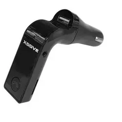 KFZ Bluetooth FM-Transmitter - Autoradio mit MP3-Player und USB-Ladegerät - FM-Transmitter für kabellose Musikübertragung, mit USB-Anschluss für schnelles Laden und Freisprechfunktion über integriertes Mikrofon.
