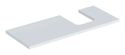 Geberit ONE Waschtischplatte 1200 mm in weiß von Geberit