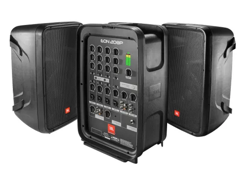 JBL EON 208P Schwarz
