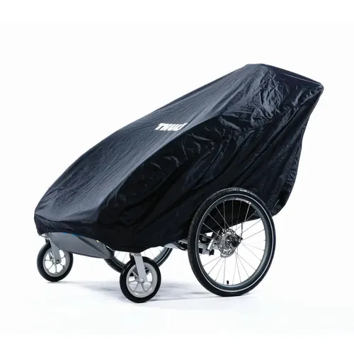 Thule Chariot Faltgarage - Schutzhülle für Anhänger - Fahrradanhänger, wetterfeste Abdeckung schützt vor Staub, Schmutz und Regen, passend für alle Thule Chariot Kinderanhänger.