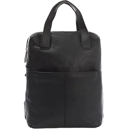 LECONI Lederrucksack DIN-A4 – Bequemer Freizeitrucksack für Stadt und Uni - Tagesrucksäcke aus hochwertigem, gewachstem Büffelleder, langlebig und stylisch. Ideal für Alltag und Schule, mit praktischem Innenfach und verstellbaren Trageriemen.