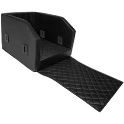 CopcoPet Tier-Autobett für Hunde – Schwarz, 55 x 90 x 38 cm in schwarz von Copcopet