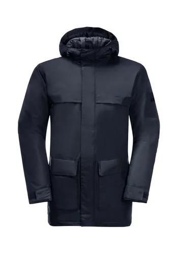 Jack Wolfskin Herren Winter Storage M Parka - Wasserdichter und winddichter Wetterschutzparka, atmungsaktiv mit Kapuze und recycelten Materialien
