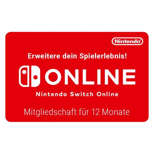 Nintendo Switch Online 12 Monate (12 Monate) (4251604132468)