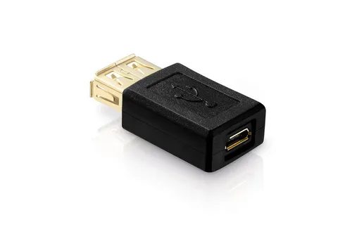 adaptare adaptare 41110 USB 2.0-Adapter Micro-USB-Buchse auf USB-Buchse Typ A USB-Kabel