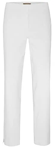 Stehmann, INA-800-14060, Lange Stretch-Hose: weitere Farben Größe 40, Farbe weiß
