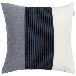 Schöner Wohnen Kissenhülle Sw-Scan, 45x45 cm in grau von SCHÖNER WOHNEN