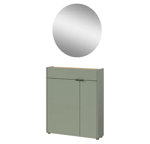 Garderoben Set 2-teilig grün