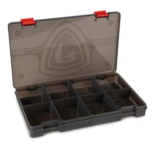 Fox Rage Stack and Store Shield Storage 8 Comp L Shallow - Köderbox, Tacklebox, Kunstköderbox
