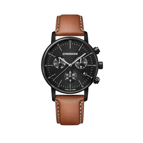 WENGER Herren Armbanduhr Urban Classic Chronograph Ø 44 mm
