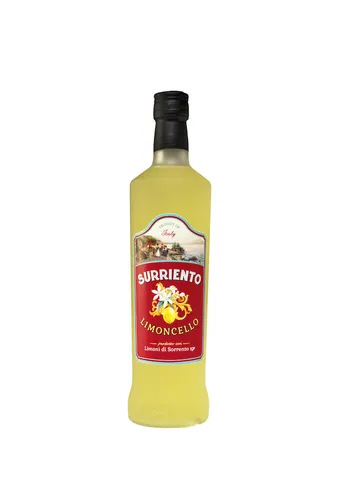 Limoncello di Surriento von Bordiga, Zitronenlikör aus Italien, 0,7 L, 33% Vol.