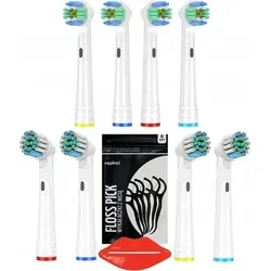 Oral-B Aufsteckbürsten Set 8 Stück Whitening Precision inkl Zubehör