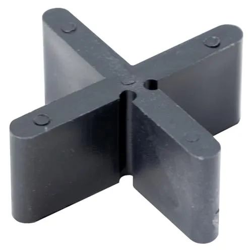 Sanpro Fugenkreuze 6 mm - 100 Stück - Praktische Fugenkreuze für gleichmäßige Fugenabstände beim Verlegen von Platten. Witterungsbeständig, langlebig und 100% recyclebar - perfekte Profiqualität 'Made in Germany'.