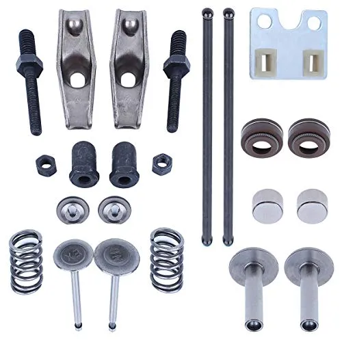 Adefol Ventil Schubstange Führungsplatte Wipparm Heber Tappet Vorbau Umbaukit für Hoda GX340 GX390 188F 5 KW 6,5 KW Benzinmotor Generator Wasserpumpe