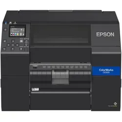 Epson ColorWorks C6500Pe Etikettendrucker - Hochwertiger Inkjet Etikettendrucker mit 1200x1200 DPI für gestochen scharfe Etiketten, ideal für professionelle Anwendungen in der Industrie.