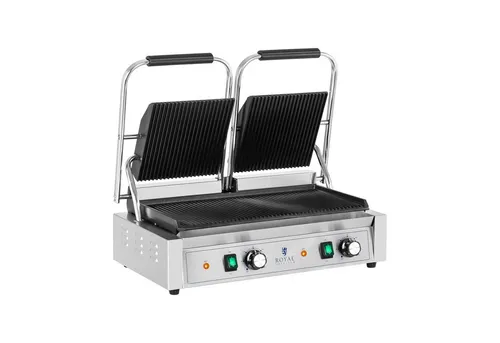 Royal Catering Kontaktgrill Doppel Tischgrill 3600 W von Royal Catering