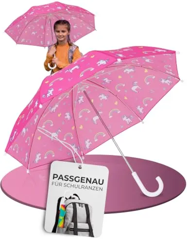 STYNGARD Kinder Regenschirm in pink von STYNGARD