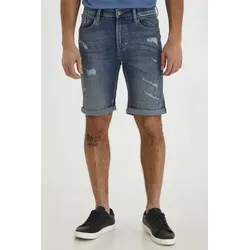 Blend Jeansshorts BHDeniz Stilvolle 5-Pocket-Jeansshorts mit Destroyed-Effekten blau S