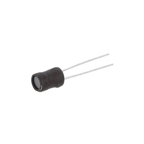 10X COIL0406-0.1 Drossel: Draht THT 100uH lBetrieb: 530mA 680mΩ ±10% Ø5,5x7,5mm