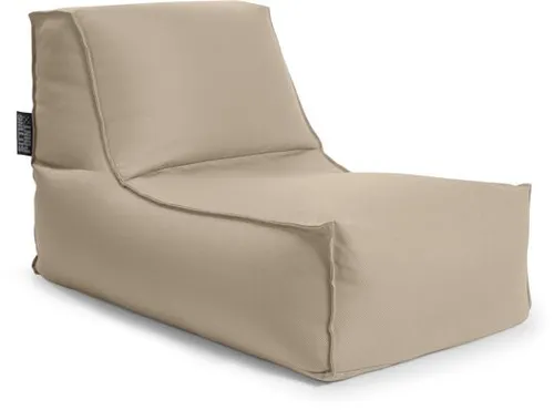 Sitting Point Korfu Rock Outdoor Liege, taupe - Campingliegen mit modernem Design, wetterbeständig und pflegeleicht – ideal für entspannte Stunden im Freien.