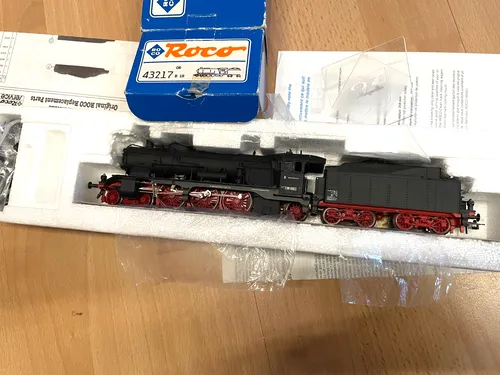 ROCO HO Gleichstrom Dampflok BR 18 133 der DB nr. 43217  in OVP - neuwertig -