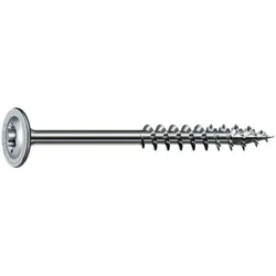 SPAX Tellerkopf 10 x 100 WIROX A3J in grau von SPAX
